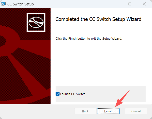 完成 CC Switch 安装